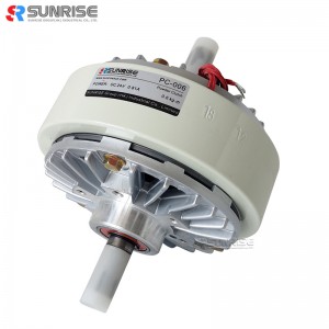 Embrayage magnétique de poudre d'arbre de double prix de haute qualité pour la série PC de machine à emballer