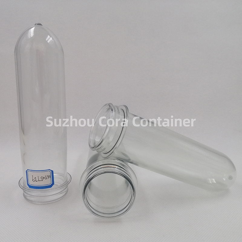 Préforme d'animal familier de Plasitc de taille de gabarit de 39mm 105g pour l'huile de boisson de l'eau