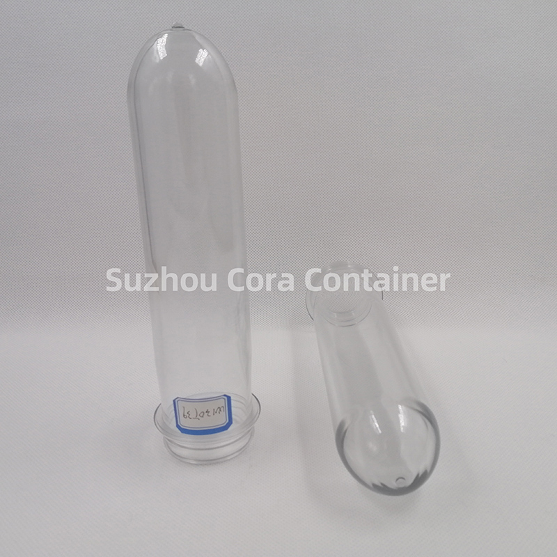 Préforme d'animal familier de Plasitc de taille de cou de 39mm 130g pour l'huile de boisson de l'eau