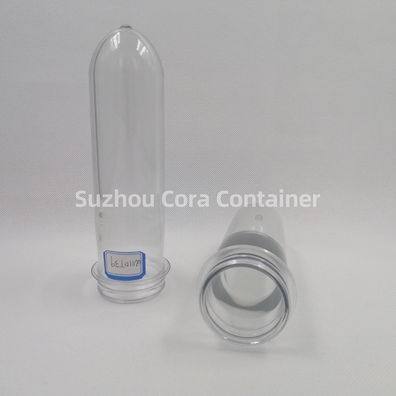 Préforme d'animal familier de Plasitc de taille de cou de 46mm de 110mm 110g pour l'huile de boisson de l'eau