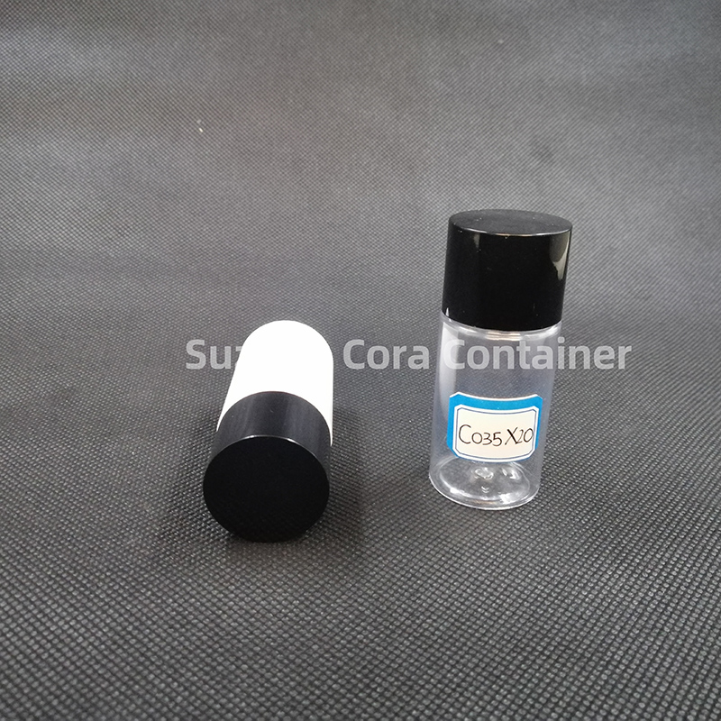 Bouteille de maquillage en plastique de la taille du cou de 35ml, avec couvercle rotatif