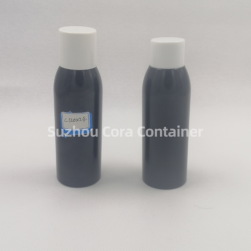 Bouteille de maquillage en plastique de la taille du cou de 120ml, avec couvercle rotatif
