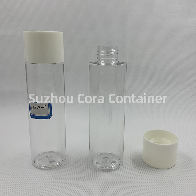 Bouteille de maquillage en plastique de la taille du cou