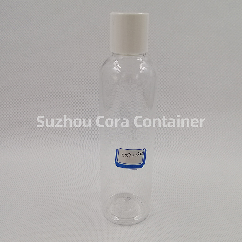 Bouteille de maquillage en plastique de la taille du cou de 270ml, avec couvercle rotatif