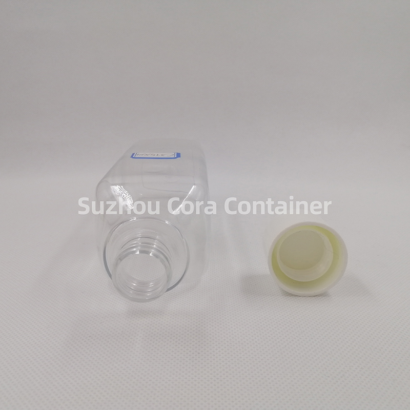 Bouteille de maquillage en plastique de la taille du cou