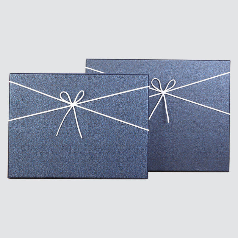 Boîte à vêtements style simple boîte de taille chapeau décoratif cravate noeud