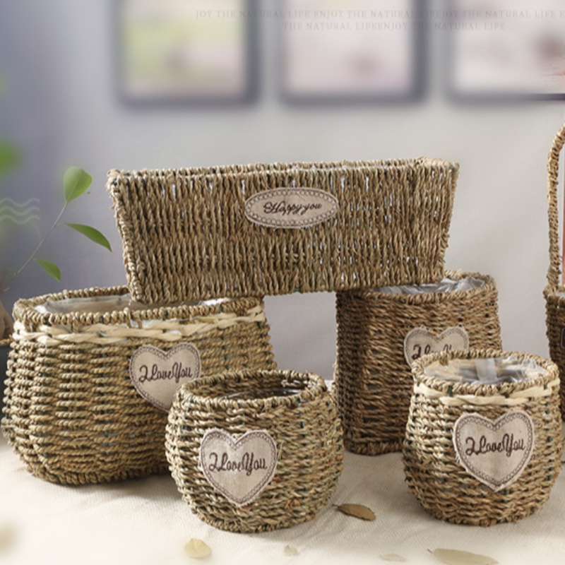 Panier de stockage d 'herbe de mer