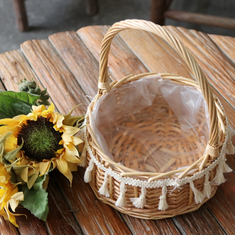 Panier de rangement fait main