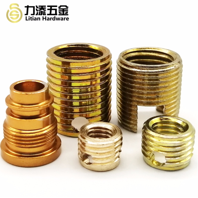 Usine vente chaude M3-M12 laiton inserts de serrure à clé