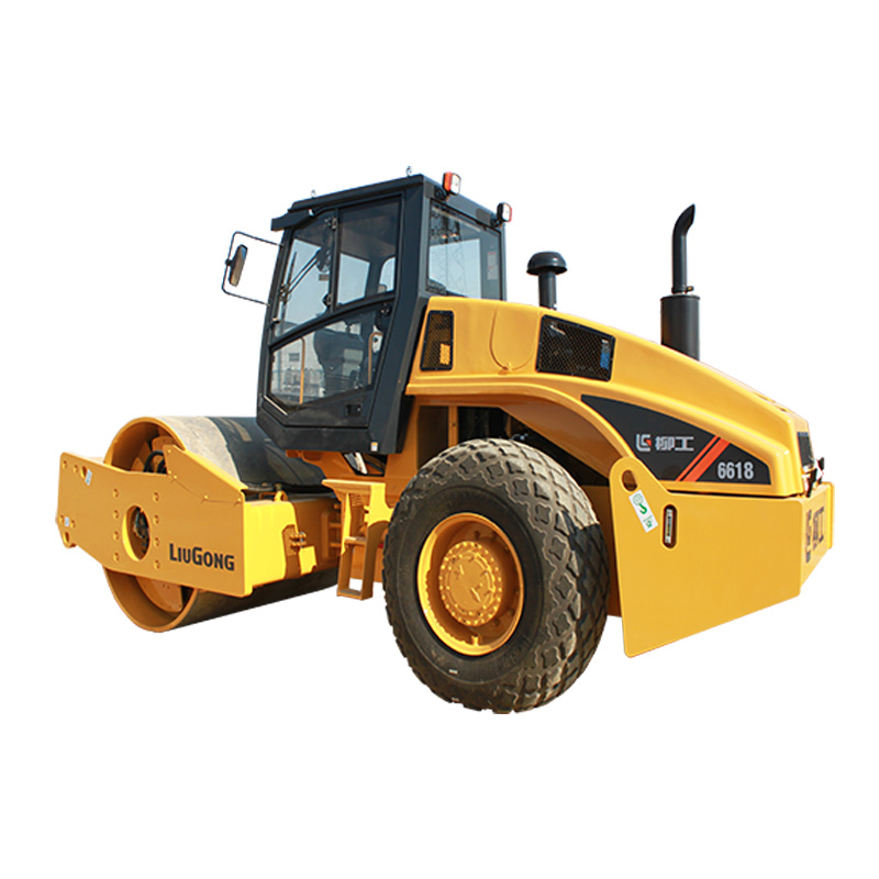 Liugong Hydraulic Vibratory Road Roller Clg6618e 18 tonnes avec tambour simple Obtenir le dernier prix