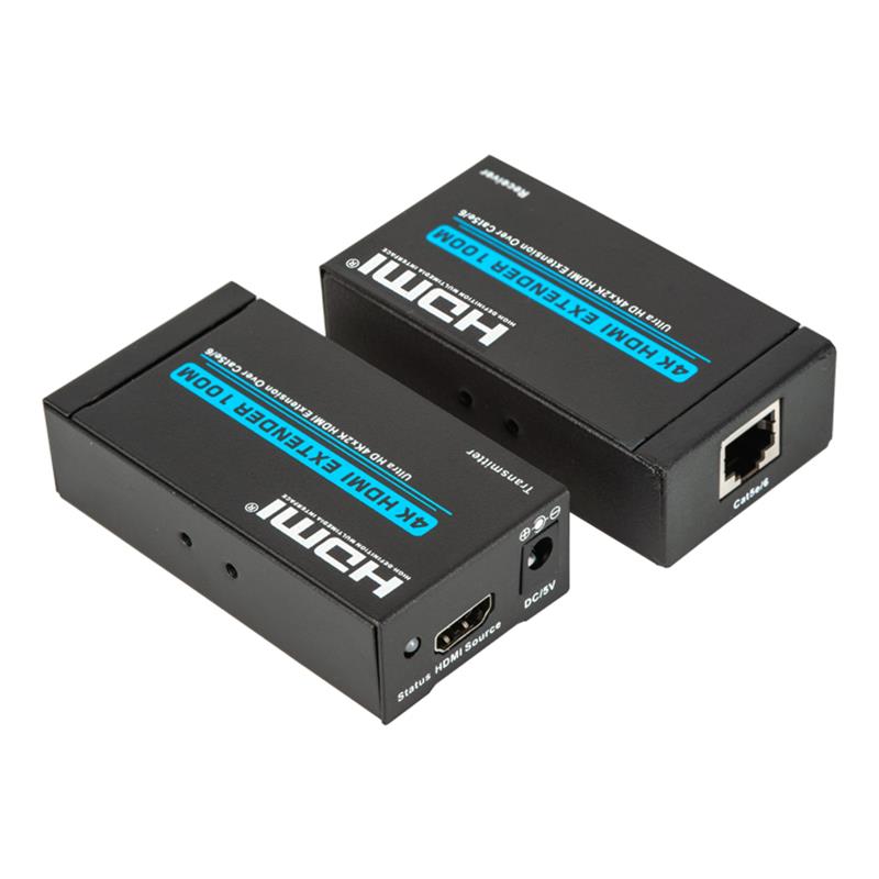 V1.4 - 4K HDMI amplifier 100m, mononoyau 5e / 6 câbles supportant une UHF 4kx2k / 30hz