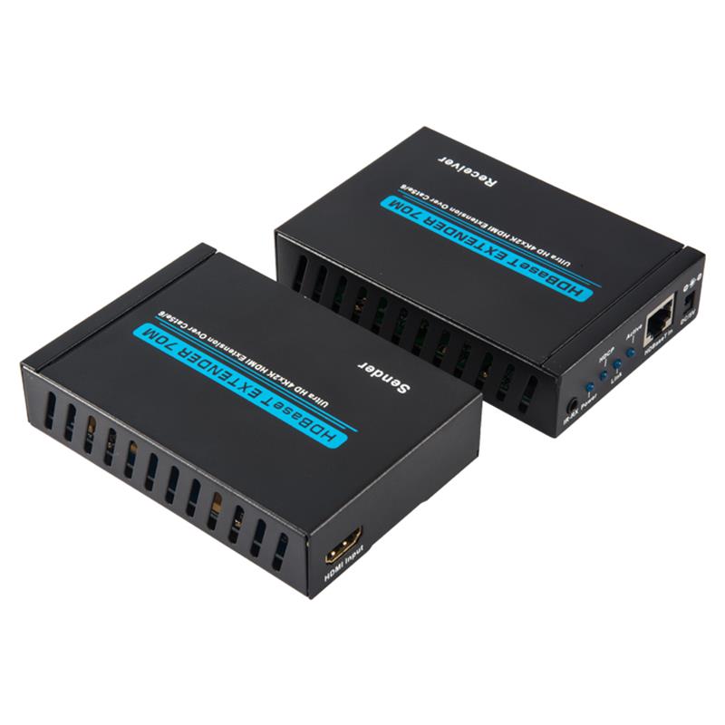 V1.4 + 4K hdbaset - HDMI amplifier 70m, Single Core 5 / 6 Cable 35m @ 4kx2k / 30hz, 70m @ 1080p / 60Hz