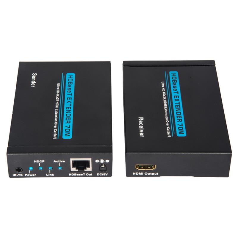 V1.4 + 4K hdbaset - HDMI amplifier 100m, Single Core 5 / 6 Cable 70m @ 4kx2k / 30hz, 100m @ 1080p / 60Hz