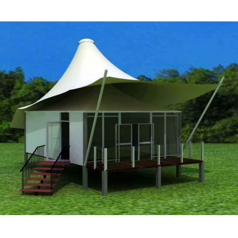 Maisons préfabriquées Glamping Tentes Luxury Tent Hotel Resort en Australie avec salon chambre et salle de bains