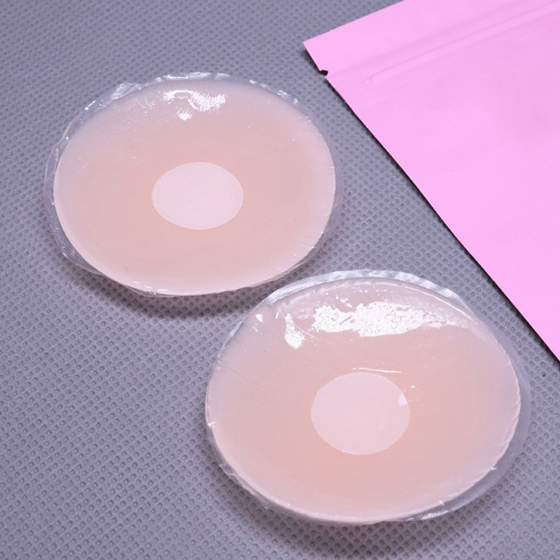 Soutien-gorge collant auto-adhésif en silicone invisible pour femmes