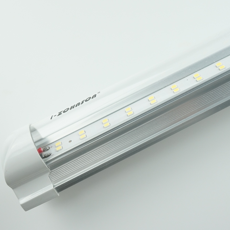 Luminaire à tube LED T8 intégré à double rangée