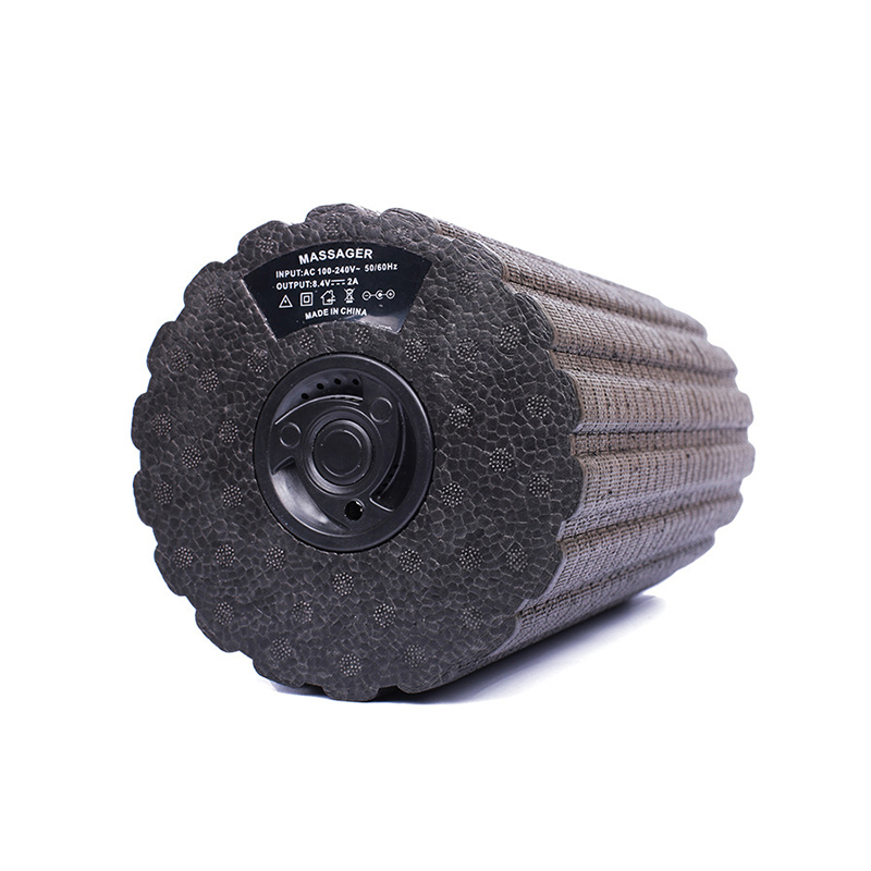 Rouleau vibrant de massage de vitesse de yoga de mousse de vibration électrique multifonctionnelle de 5 vitesses