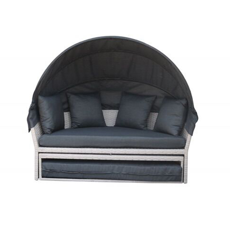 Ensemble de chaises longues en alun et osier