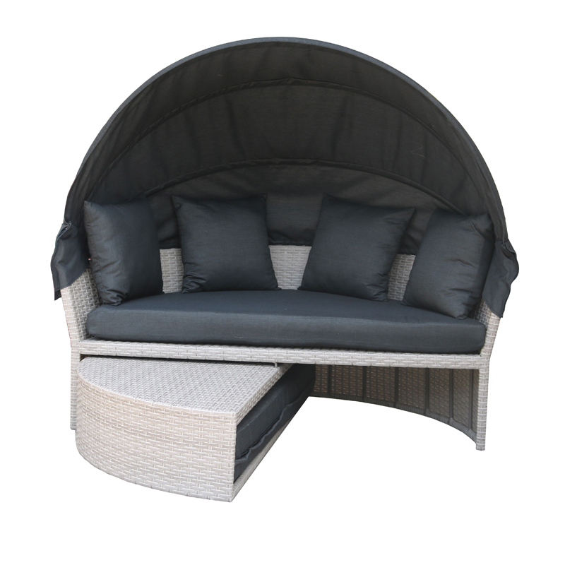 Ensemble de chaises longues en alun et osier