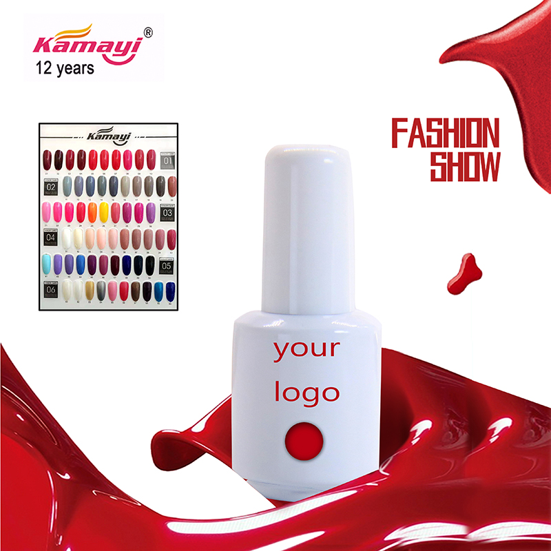 Kamayi usine prix le plus bas vernis à ongles base coat néon couleur tremper hors gel à ongles vernis nouveaux ongles led uv gel 60 couleur