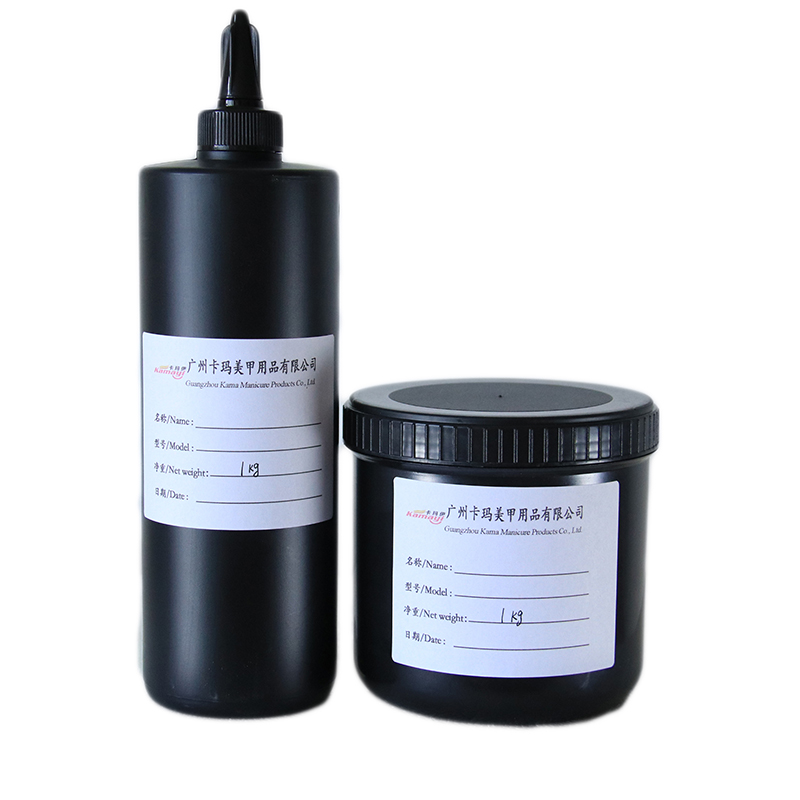 Kamayi French Nails UV Builder Gel Soak Off Nail Extension Gel Matière Première Naturel Transparent Couleur UV Gel 1kg