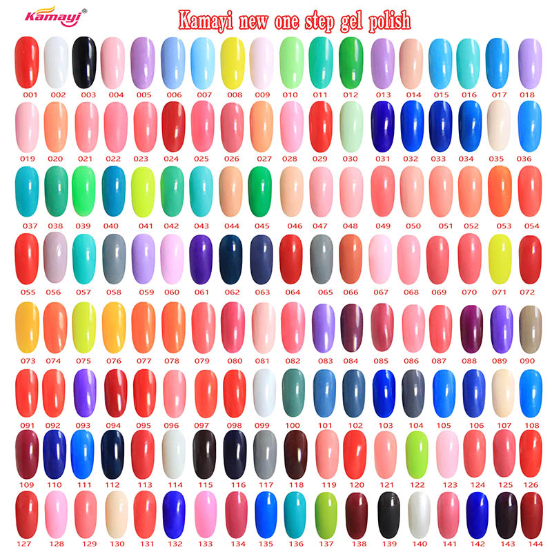 Kamayi lumière du soleil One Step Gel vernis à ongles UV LED tremper hors séchage rapide 8 ml polonais UV Gel ongles fournir étiquette personnalisée