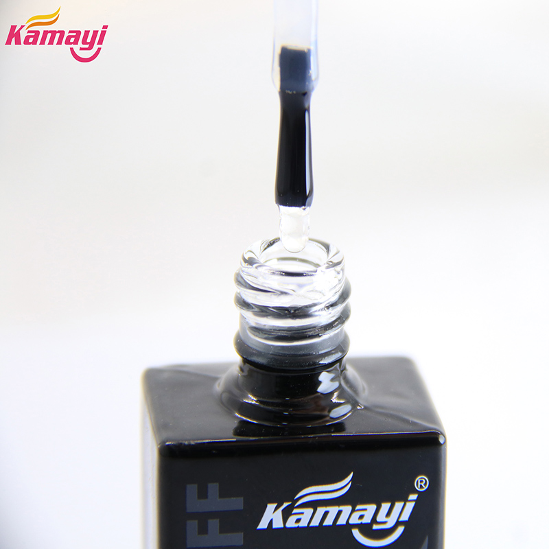 Kamayi topcoat et base coat nail salon design qualité prix usine tremper uv led nail gel polish top coat finish gel