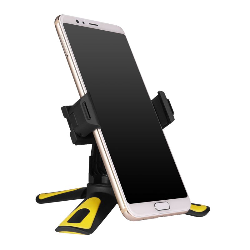 KINGJOY Mini trépied de table à la mode coloré avec pince mobile universelle pour prise de vue selfie