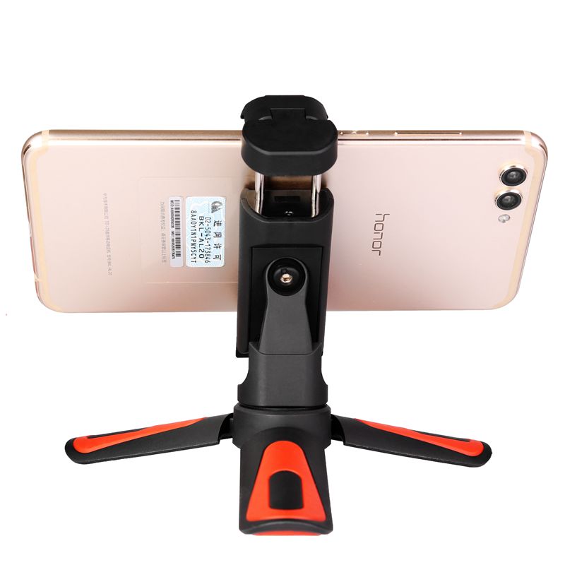 KINGJOY Mini trépied de table à la mode coloré avec pince mobile universelle pour prise de vue selfie