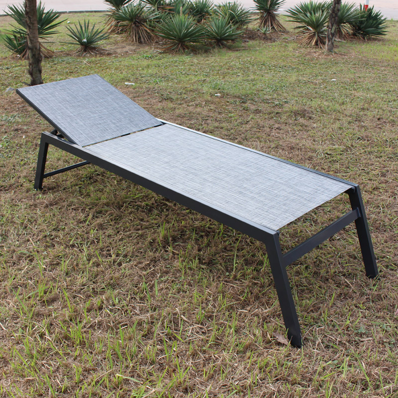 Bain de soleil en aluminium