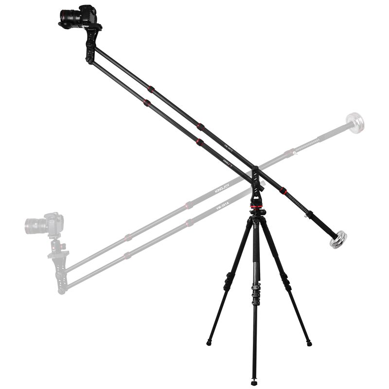 KINGJOY VM-301C Nouvelle grue MiniJib professionnelle pour appareil photo reflex numérique