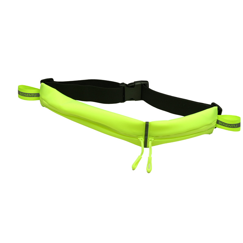 Ceinture de course à pied sport avec deux poches