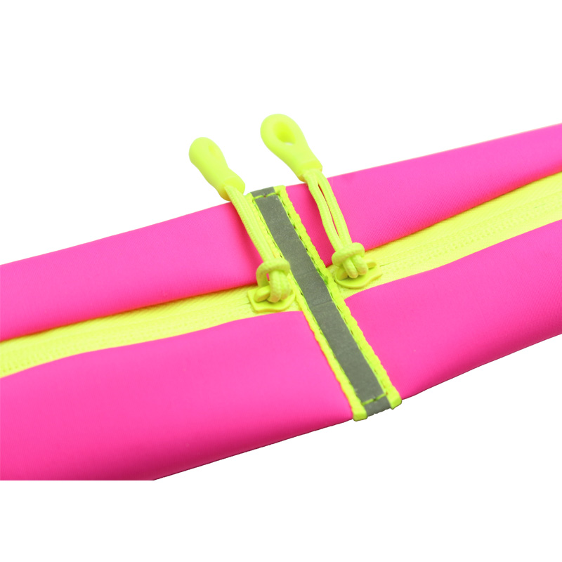 Ceinture de course à pied sport avec deux poches