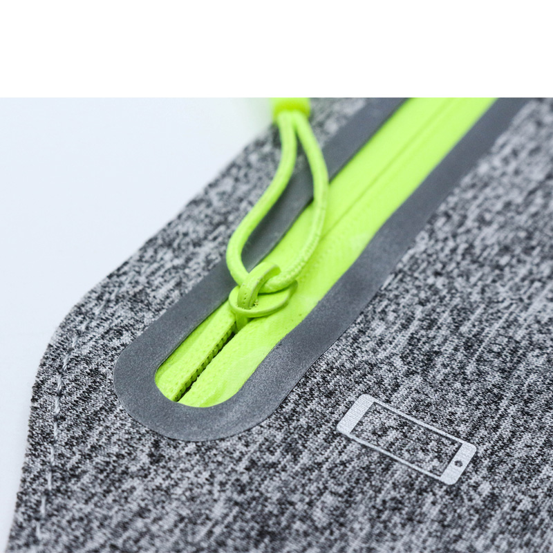 Ceinture de poche de sac de taille de course à la transpiration pour le sport