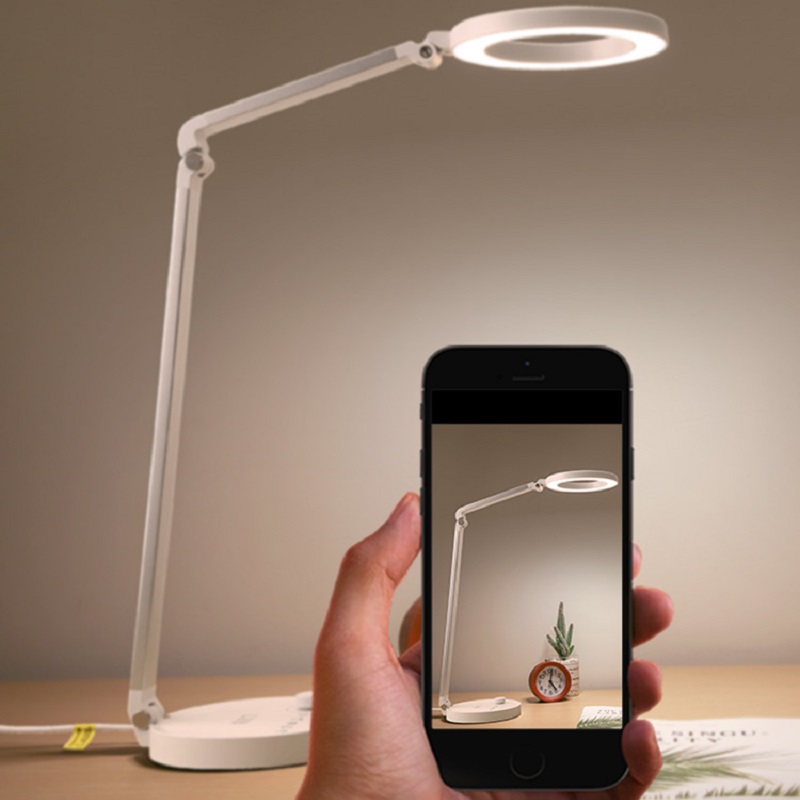 688l lampe de table à diodes électroluminescentes accordables avec interface USB