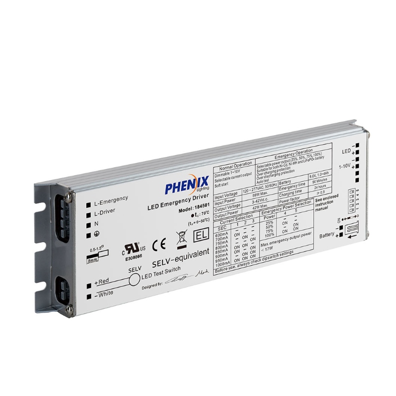 18450X CONDUCTEUR D'URGENCE LED AC + INTÉGRÉ