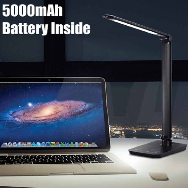 Lampe de bureau LED avec batterie