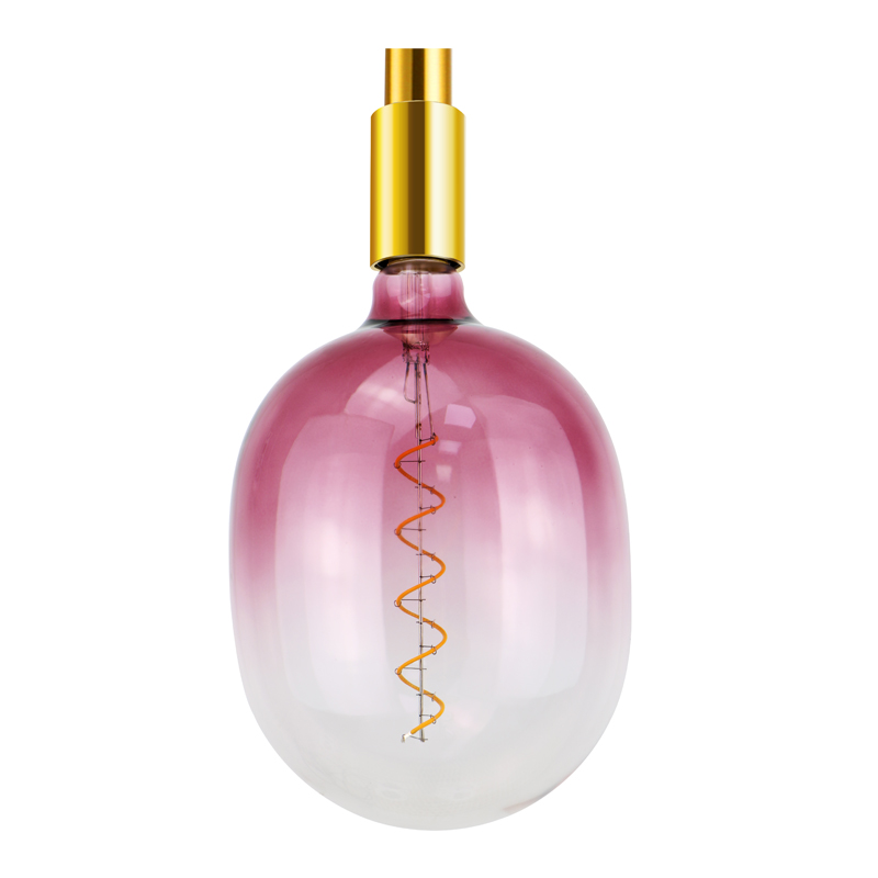 T180 oeufs de lampe en couleur rose