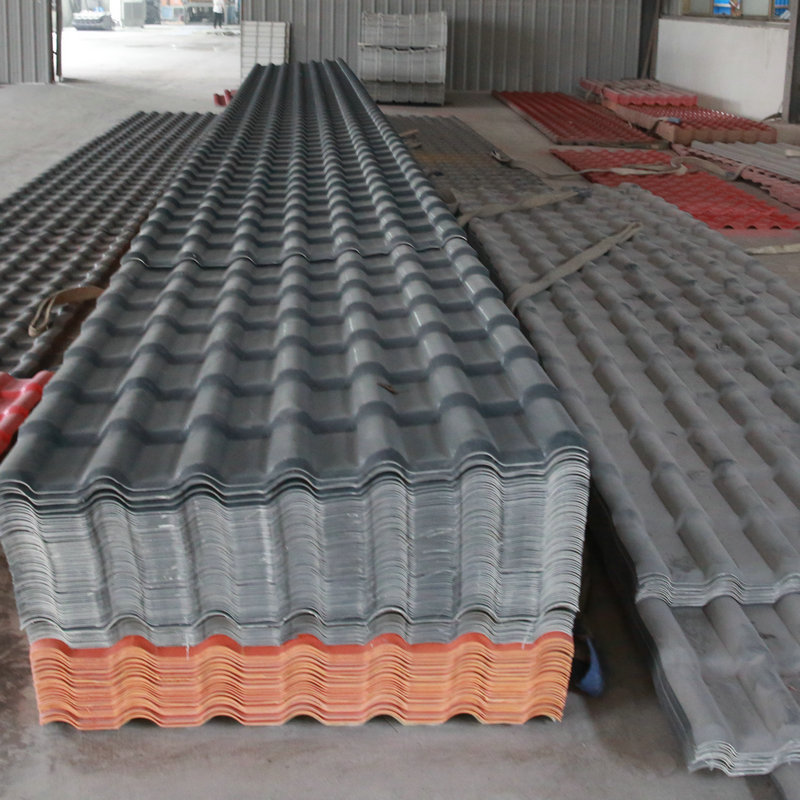 Brique de revêtement synthétique léger à faible coût en résine de polyester ASA - PVC