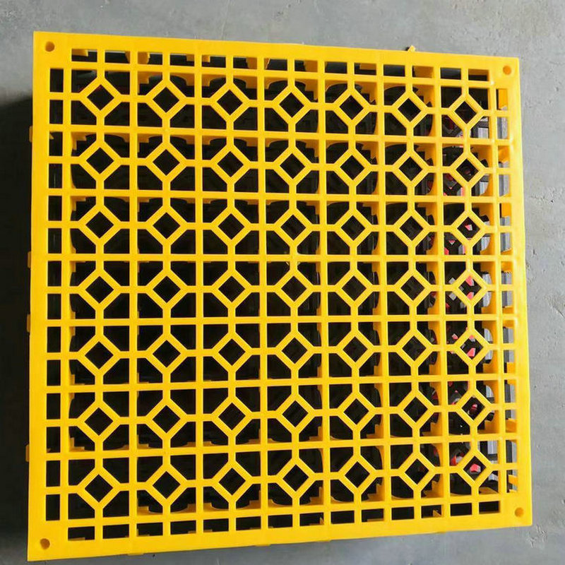 Bloc de sol en plastique extérieur