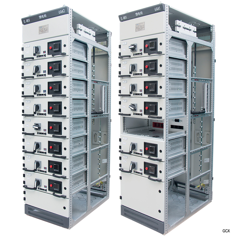 Armoire de distribution d 'électricité pour interrupteur à extraction à basse pression
