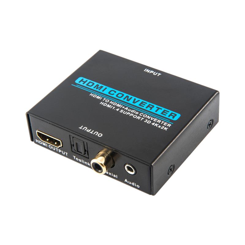 V1.4 Extracteur audio HDMI HDMI vers HDMI + convertisseur audio Prise en charge 3D Ultra HD 4Kx2K @ 30Hz