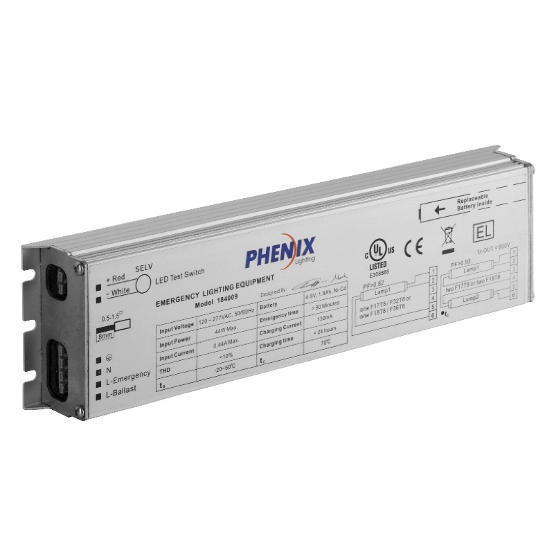 184009 BALLAST D'URGENCE FLUO AC + INTÉGRÉ