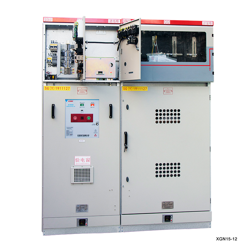 Appareillage de commutation moyenne tension 12kV SF6 isolé au gaz
