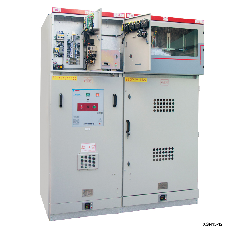 Appareillage de commutation moyenne tension 12kV SF6 isolé au gaz