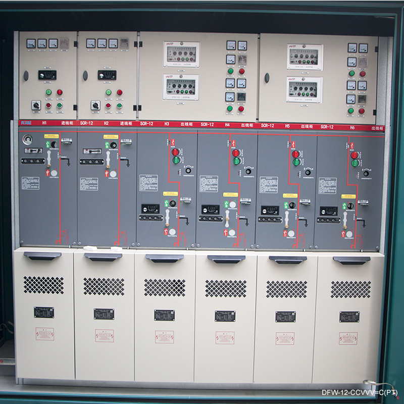 11KV MV Compact SF6 RMU Panneau de commutation isolé au gaz 630A 34.5KV 50HZ bas prix