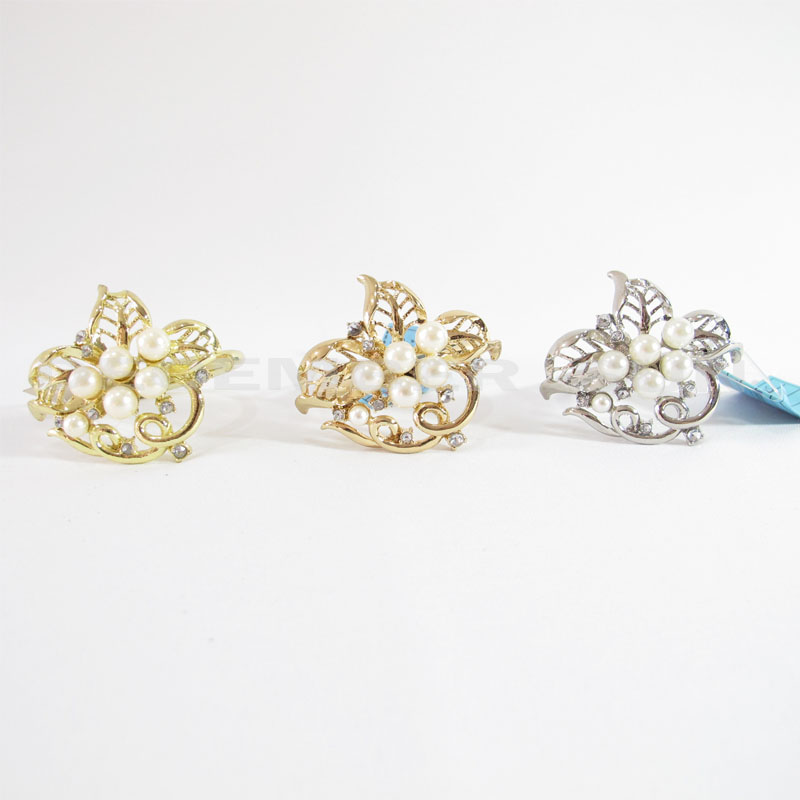 Anneau de serviette en métal élégant et gracieux à vendre