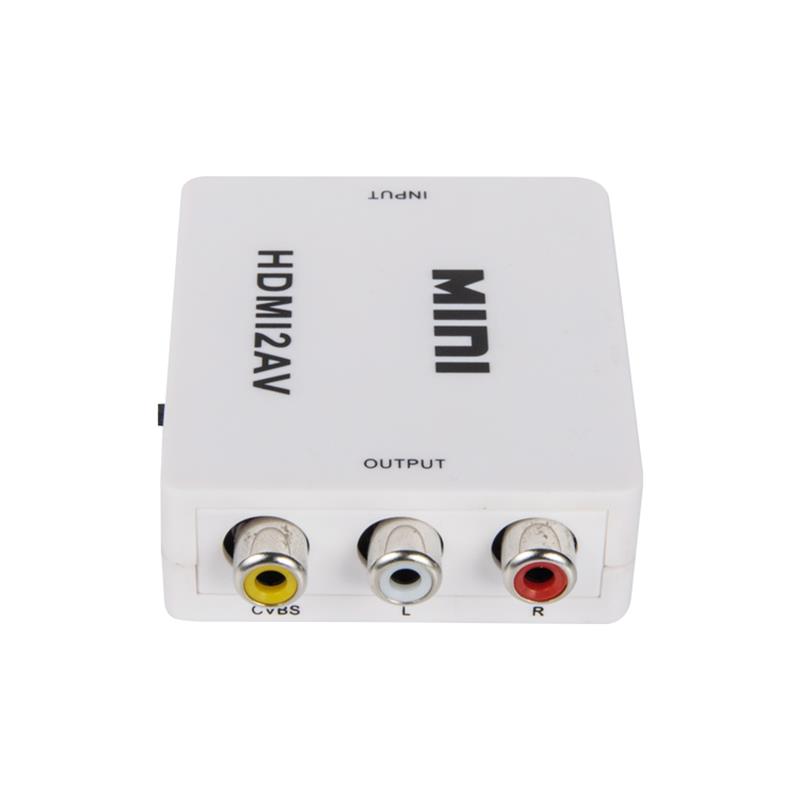 Convertisseur HDMI vers AV / RCA mini-taille 1080P