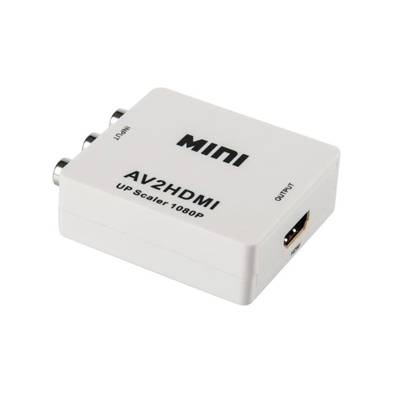 Mini av / RCA / cvbs - HDMI