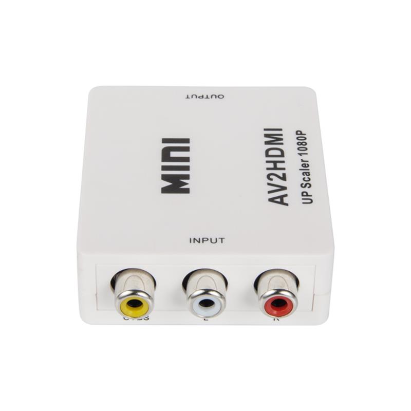 Mini av / RCA / cvbs - HDMI